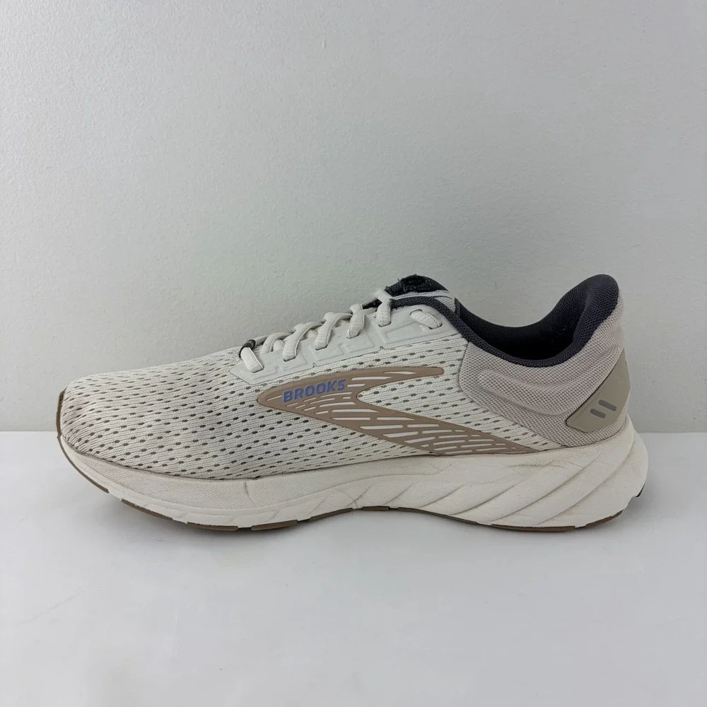Brooks Anthem 6 Women's Running Shoes Beige Taupe Blue US 10 B Medium